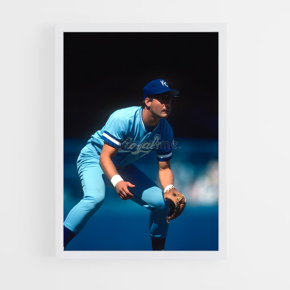Poster George brett – affiche Baseball (vue 3)